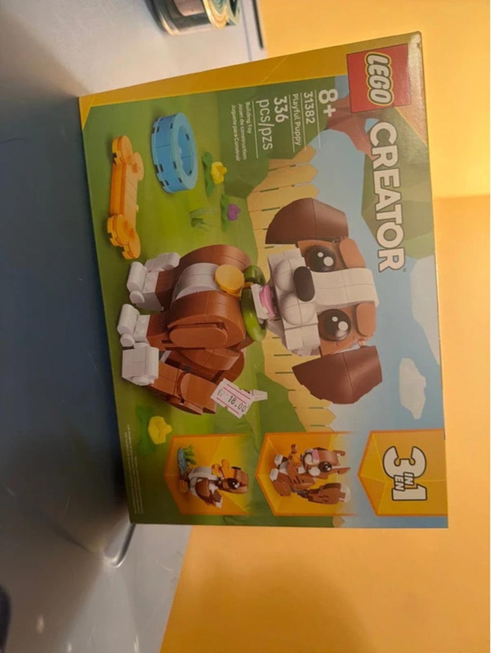 Lego playful puppy 336 pieces